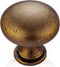 5-Pack Antique Brass Cabinet Knobs, Vintage Round Drawer Knobs for Kitchen Cupboards Dressers, Unique Home Improvement Hardware...