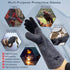 Animal Handling Gloves,Snake Handling Gloves Bite Proof,Reinforced Leather,Multipurpose Pet Glove for Cat Bird Snake Parrot Lizard Wild Animals Re...