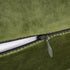 Mixhug Set of 2 Cozy Velvet Square Decorative Throw Pillow Covers for Couch and Bed, Moss Green, 18 x 18 Inches...