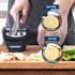 Premium Chef Knife Sharpener, Professional Kitchen Chef 3 Slot Design, Manual Knife Sharpener Kit, black, medium...