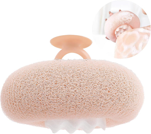 1 Pack Bath Body Brush Shower Sponge Courtesy Sponge Soap Balls Exfoliating Body Scrubber Soften Beautiful Skin for Women Scrub Body and Enjoy The...