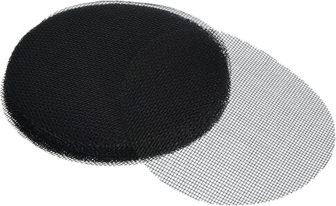PATIKIL Flower Pot Hole Mesh Pad, 50 Pack 4.3 Inch Round Drainage Hole Screen Bonsai Pot Plastic Bottom Grid Mat Mesh, Black...