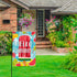 Morigins Hello Summer Popsicles and Ice Cream Double Sided Watermelon Pineapple Kiwi Fruit Garden Flag 12.5x18 inch...