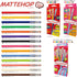 Pentel Mattehop 1.0mm Gel Roller 7pc Wallet - Original Colours...