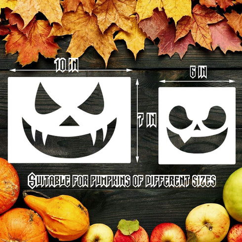 21 PCS Halloween Stencils for Painting on Wood,Halloween Crafts,Plastic Drawing Painting Spraying Template,Reusable Pumpkin bat Scarecrow Painting...