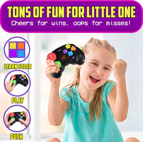 Skywin Light Up Memory Controller Game - Engaging Electronic Memory Game for Kids Ages 4-8, Perfect Toy for Enhancing Memory Skills, Ideal for The...