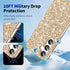 S23 FE Glitter Case for Samsung Galaxy S23 FE 5G Phone Case for Women Girls, Slim Ultra Thin Matte Back Shockproof Protective Cover for Samsung S2...