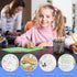 Multicolor Pen in One,10 Pack Multi Color Pens All in One, Birthday Party Favors , Fun Pens 0.5mm 6-in-1, Rainbow Pens 6 Colors Retractable, End o...