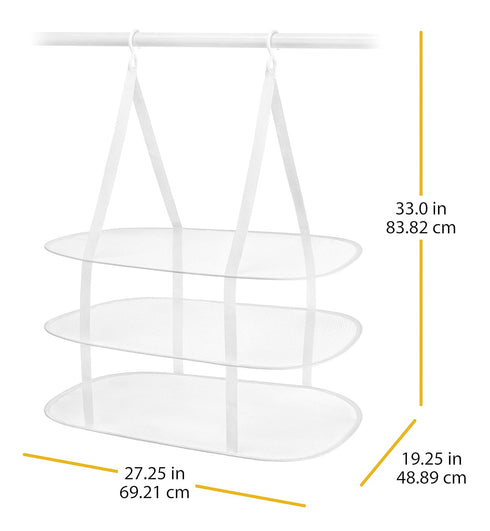 Whitmor 6506-9367-WHT Pop & Fold Clothes Dryer, White...