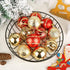 Christmas Ball Ornaments, 30 pcs 2.36" Shatterproof Baubles Set Red and Gold for Xmas Tree Decorations, Hanging Ornaments for Wedding Party...