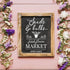 Flower Market Stencil for Crafts Spring Farmhouse Stencils for Painting on Wood Burning Wall, Large Garden Kitchen Embroidery Stencils Paint Art H...