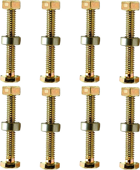 (Pack of 8) 1501216MA 1501216 Shear Pins & Nuts Kits for AYP Craftsman Murray 9524MA 301172 301172MA 722130 Snow Throwers...