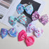 5 Inch Hair Bows for Girls Boutique Ribbon Artificial Floral Hair Bow Clips Hair Accessory for Girls 11pcs...