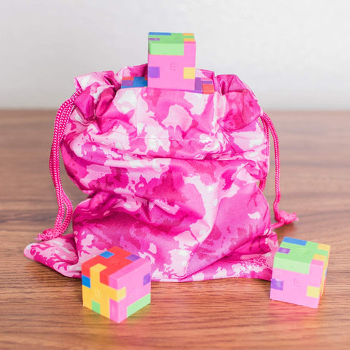 Super Z Outlet Tie-Dye Camouflage Drawstring Bags Party Favors, Arts & Crafts Activity 7"x10" (12)...