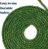 Pelzin Cat Green Sisal Rope for Scratching Post Tree Replacement 50ft - 1/4in - Green...