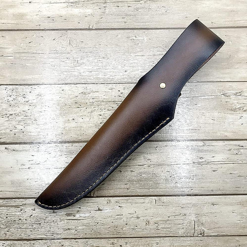 Fixed Blade Knife Sheath Fits up to 8 Inch Blade,Leather Knife Sheaths Knife Holder Hunting Knife Sheath,Straight Knife Sheath Brown...