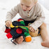 Melissa & Doug K's Kids - Teddy Wear Stuffed Bear Educational Toy - Plush Bear Zipper And Button Learning Toy for Toddlers...