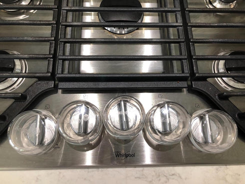 Rocky Mountain Goods Stove Knob Safety Covers for Baby/Kids/Pets - 5 Pack of Heat Proof Covers for Oven/Stove - Clear Universal Knob Covers for In...