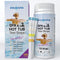 AQUALUNA Test Strips for Hot Tub and Spa- 125 ct - Quick and Accurate Testing for Water Total Hardness, Free Chlorine/Bromine, Total Chlorine, Alk...