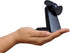 O2COOL Personal Battery Pocket and Table Desk Fan - Carabiner Clip - Flip Down Stand - Quiet - Foam Blades - Black...
