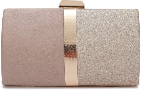 CARIEDO Evening Clutch for Women, Evening Bag Crossbody Bag Wedding Bridal Purse for Cocktail Party Prom...