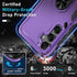Janmitta for Samsung Galaxy A35 5G Case with Tempered Glass Screen Protector,Heavy Duty Shockproof Full Body Protective Cover Built in Rotatable M...