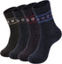 Pack of 4 Womens Merino Wool Socks Winter Hiking Socks Knit Outdoor Recreation Socks Warm Soft and Comfortable Size 5 to 9...