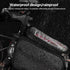 Bicycle Top Tube Bag?Comes With Rain Cover?Waterproof Bicycle Front Rack Bag?Top Tube Bicycle Bag Suitable Road Mountain Bike Outdoor Cycling Trav...
