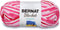 Bernat Blanket Brights Yarn, 5.3 oz, Gauge 6 Super Bulky Chunky, Raspberry Ribbon Varg......