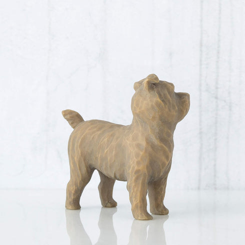 Willow Tree Love My Dog (Small, Standing), Sculpted Hand-Painted Figure...