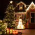 Battery Operated Christmas Lights, 50 LED 16FT Christmas Lights Outdoor, Waterproof Mini String Tree Lights with 8 Modes, Christmas Decorations fo...