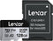 Lexar 128GB Professional Silver Plus microSDXC Memory Card w/SD Adapter, UHS-I, C10, U3, V30, Full-HD & 4K Video, Up to 205/150 MB/s Read/Write, f...