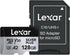 Lexar 128GB Professional Silver Plus microSDXC Memory Card w/SD Adapter, UHS-I, C10, U3, V30, Full-HD & 4K Video, Up to 205/150 MB/s Read/Write, f...