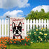 Valentines Day Garden Flag Valentine Boston Terrier Dog Flags for Outside Love Heart Anniversary Wedding Party Home Burlap Double Sided Yard Outdo...