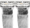 Appetizer Spoons Value Pack - 200 Silver Mini Spoons for Appetizers (Disposable)...