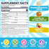 Sugar Free Phosphatidylserine Supplement 100mg, Kids Brain Gummies w/ Vitamin D3 400IU, Vitamin C for Focus & Memory, Concentration, Attention, Bo...