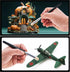 PANDAFLY Drybrush Set - 3 Sizes Hobby Detail Paint Brush Set, Acrylic Paint Brushes for Tabletop & Wargames, 40k, DND Miniatures, Citadel, Scale M...