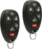 Car Key Fob Keyless Entry Remote fits 2007-2014 Chevy Tahoe Suburban / 2007-2014 Cadillac Escalade / 2007-2014 GMC Yukon (fits Part # 15913427, 20...