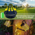 Solar Lights Replacement Top Parts for Outdoor Solar Watering Can Hanging Lanterns with 90 LED String Lithgs Detachable Connector (Warm White ) (2...