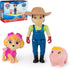 Paw Patrol Skye, Farmer Yumi & Piggie Figures, Kids Toys for Boys and Girls Ages 3 and Up...