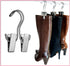 The Boot Hanger - Shoe Storage Space Saver (Set of 3); Boot Hanger, Boot Holder, Boot Clips (Silver)...