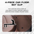 4PCS Car Floor Mat Fixing Clip, Replacement #08210-00820 08211-00720 Carpet Mat Fixing Buckles Hooks, Car Accessories Cargo Mat Clip Compatible wi...
