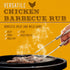 Chick Magnet Rotisserie Chicken Seasoning Rub for Cooking, Smoking, and Grilling, Gluten-Free, Low Sodium, Keto-Friendly Chicken Seasoning Spice B...