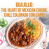Guajillo Chiles Peppers Dried Whole 4 oz – Natural and Premium. Great For Mexican Recipes Like Mole, Tamales, Salsa, Meats. Mild to Medium Heat, C...