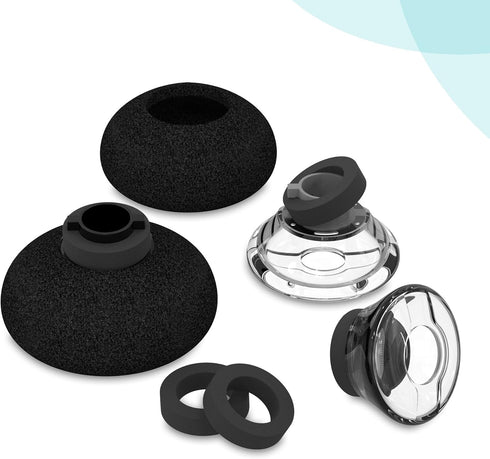 3X Earpieces for Plantronics Voyager Legend Eartip Kit,Plantronics Voyager 5200 5220 5210 Headset Foam Covers-L M S...