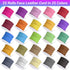 Cridoz Faux Suede Leather Cord, 25 Rolls Flat for Jewelry Making, Leather Strips & Laces for Dream Catcher Supplies DIY Crafts, Thread Velvet Stri...