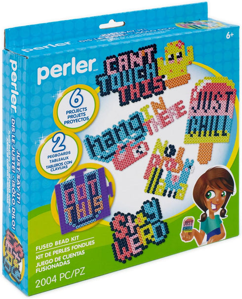 Perler Just Say Beads Kit Box, 2000pcs...