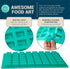 O'Creme Rectangle Caramel Candy Silicone Mold for Chocolate Truffles, Ganache, Jelly, Candy and Praline...