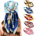 5PCS Large Satin Head Scarves - Silk Square Like Neck Scarf Hair Wraps Headscarf for Sleeping Head Scarf Bundle 35 in...