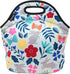 Wrapables® Insulated Neoprene Lunch Bag, Floral Rabbits...